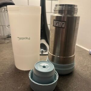 Papablic stainless steel portable baby bottle warmer!